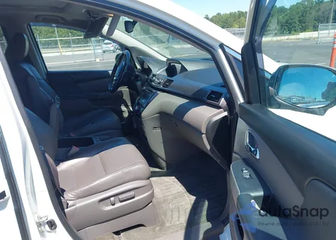 2015 Honda Odyssey Ex-L из США, поврежденный, VIN 5FNRL5H66FB017531